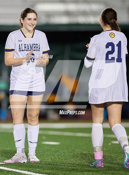 Thumbnail 2 in Alhambra vs. Miramonte (CIF NCS Division 3 Quarterfinal) photogallery.
