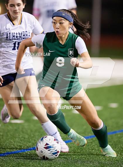 Thumbnail 3 in Alhambra vs. Miramonte (CIF NCS Division 3 Quarterfinal) photogallery.