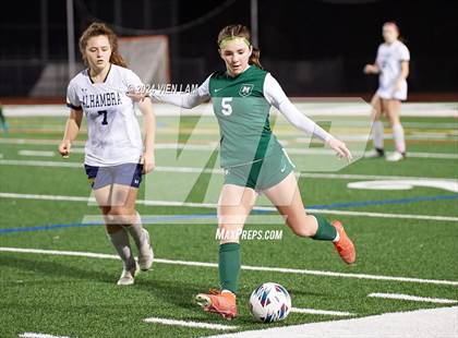 Thumbnail 3 in Alhambra vs. Miramonte (CIF NCS Division 3 Quarterfinal) photogallery.