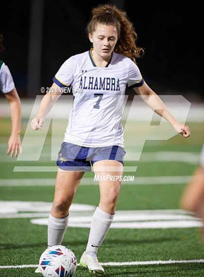 Thumbnail 2 in Alhambra vs. Miramonte (CIF NCS Division 3 Quarterfinal) photogallery.