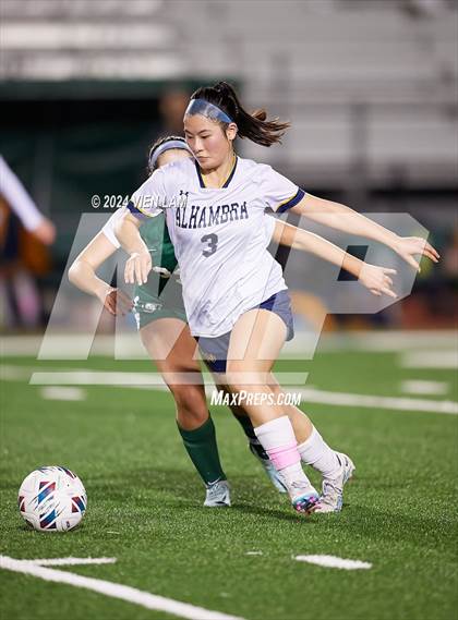 Thumbnail 3 in Alhambra vs. Miramonte (CIF NCS Division 3 Quarterfinal) photogallery.