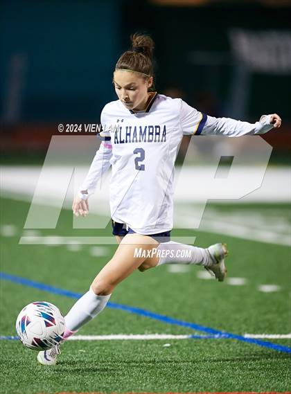 Thumbnail 3 in Alhambra vs. Miramonte (CIF NCS Division 3 Quarterfinal) photogallery.