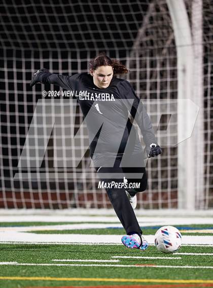 Thumbnail 2 in Alhambra vs. Miramonte (CIF NCS Division 3 Quarterfinal) photogallery.