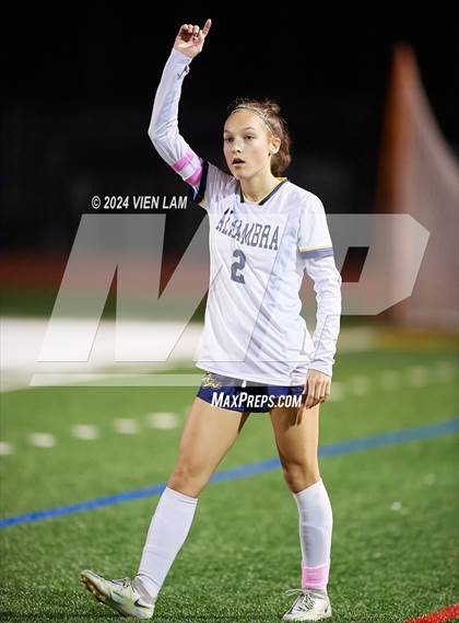 Thumbnail 3 in Alhambra vs. Miramonte (CIF NCS Division 3 Quarterfinal) photogallery.
