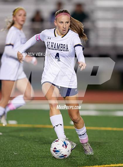Thumbnail 2 in Alhambra vs. Miramonte (CIF NCS Division 3 Quarterfinal) photogallery.