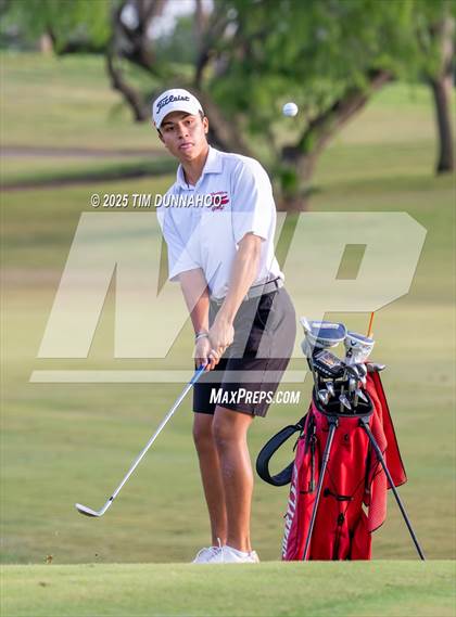 Thumbnail 3 in UIL Region IV 5A Boys Golf Final (Round 1) photogallery.