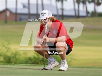 Thumbnail 3 in UIL Region IV 5A Boys Golf Final (Round 1) photogallery.
