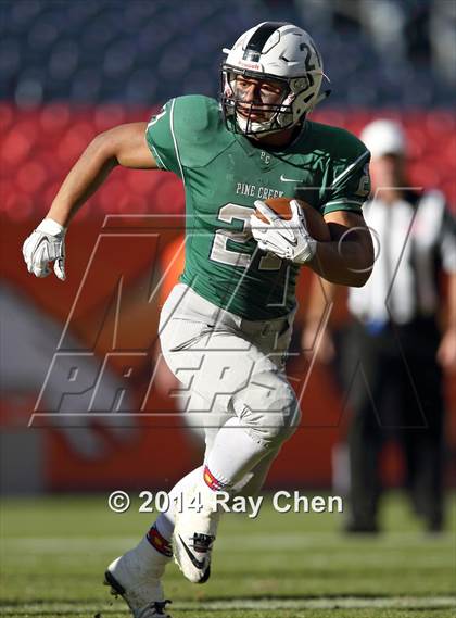 Thumbnail 1 in Pine Creek vs. Longmont (CHSAA 4A Final) photogallery.