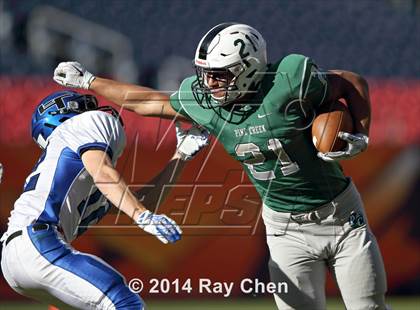Thumbnail 2 in Pine Creek vs. Longmont (CHSAA 4A Final) photogallery.
