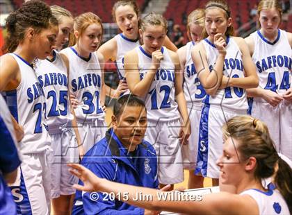 Thumbnail 1 in Tuba City @ Safford (AIA Division 3 Semifinal) photogallery.