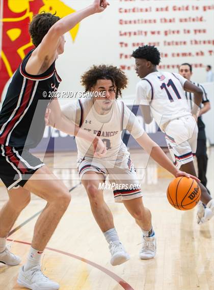 Thumbnail 2 in JSerra Catholic vs. St. Francis Prep (Torrey Pines Holiday Classic) photogallery.