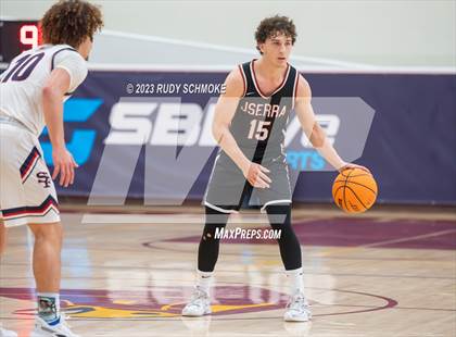 Thumbnail 3 in JSerra Catholic vs. St. Francis Prep (Torrey Pines Holiday Classic) photogallery.