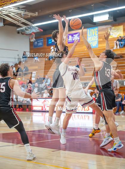 Thumbnail 3 in JSerra Catholic vs. St. Francis Prep (Torrey Pines Holiday Classic) photogallery.