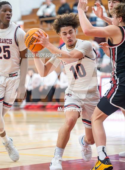 Thumbnail 1 in JSerra Catholic vs. St. Francis Prep (Torrey Pines Holiday Classic) photogallery.