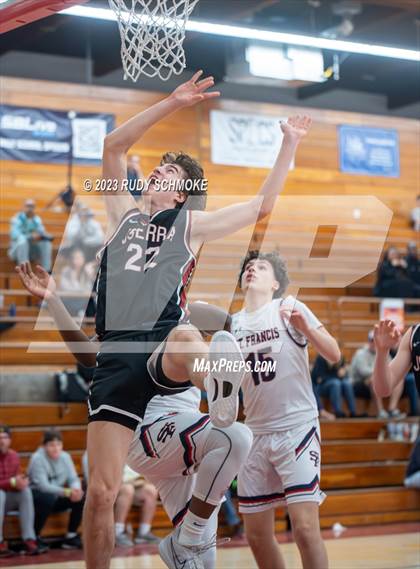 Thumbnail 3 in JSerra Catholic vs. St. Francis Prep (Torrey Pines Holiday Classic) photogallery.