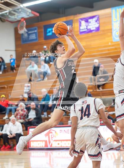 Thumbnail 1 in JSerra Catholic vs. St. Francis Prep (Torrey Pines Holiday Classic) photogallery.