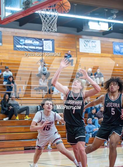 Thumbnail 1 in JSerra Catholic vs. St. Francis Prep (Torrey Pines Holiday Classic) photogallery.