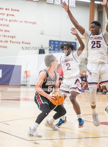 Thumbnail 2 in JSerra Catholic vs. St. Francis Prep (Torrey Pines Holiday Classic) photogallery.