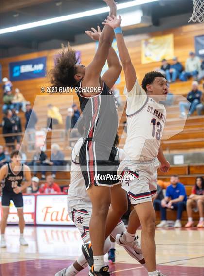 Thumbnail 2 in JSerra Catholic vs. St. Francis Prep (Torrey Pines Holiday Classic) photogallery.