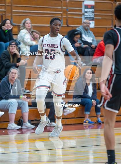 Thumbnail 3 in JSerra Catholic vs. St. Francis Prep (Torrey Pines Holiday Classic) photogallery.