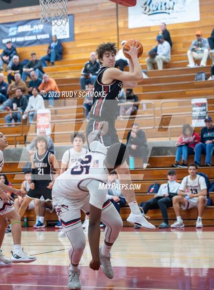 Thumbnail 2 in JSerra Catholic vs. St. Francis Prep (Torrey Pines Holiday Classic) photogallery.
