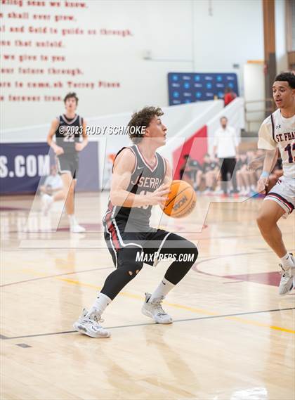Thumbnail 2 in JSerra Catholic vs. St. Francis Prep (Torrey Pines Holiday Classic) photogallery.