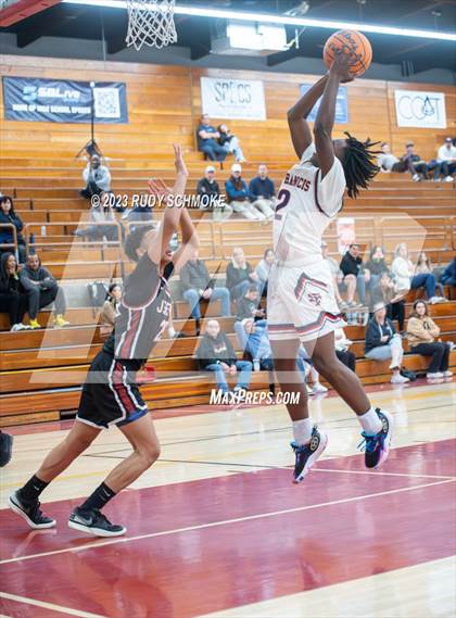 Thumbnail 2 in JSerra Catholic vs. St. Francis Prep (Torrey Pines Holiday Classic) photogallery.