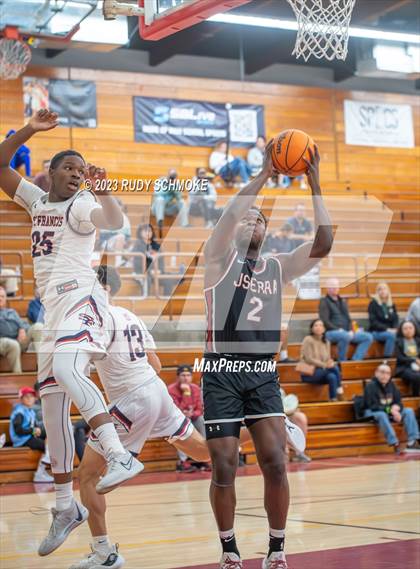 Thumbnail 1 in JSerra Catholic vs. St. Francis Prep (Torrey Pines Holiday Classic) photogallery.