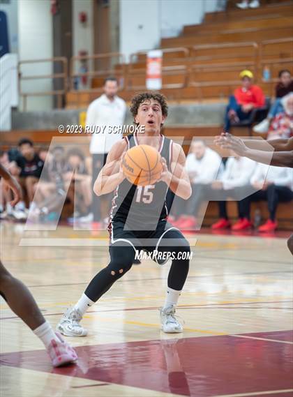 Thumbnail 3 in JSerra Catholic vs. St. Francis Prep (Torrey Pines Holiday Classic) photogallery.