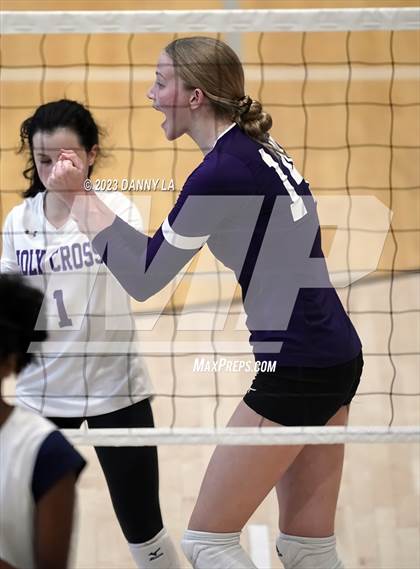 Thumbnail 3 in The Academy of the Holy Cross vs Flint Hill (Tiger Paws Invitational) photogallery.
