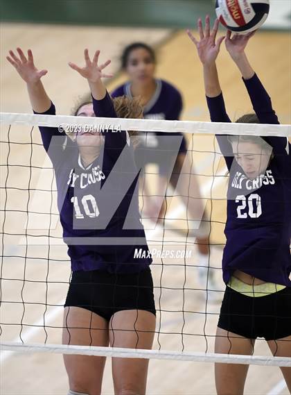 Thumbnail 2 in The Academy of the Holy Cross vs Flint Hill (Tiger Paws Invitational) photogallery.