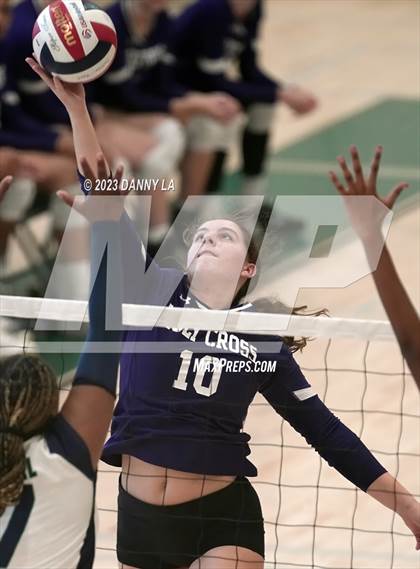 Thumbnail 2 in The Academy of the Holy Cross vs Flint Hill (Tiger Paws Invitational) photogallery.