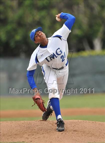 Thumbnail 1 in IMG Academies vs. Sunrise Mountain (Hard 9 National Classic) photogallery.