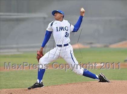 Thumbnail 2 in IMG Academies vs. Sunrise Mountain (Hard 9 National Classic) photogallery.