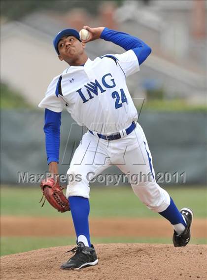 Thumbnail 2 in IMG Academies vs. Sunrise Mountain (Hard 9 National Classic) photogallery.