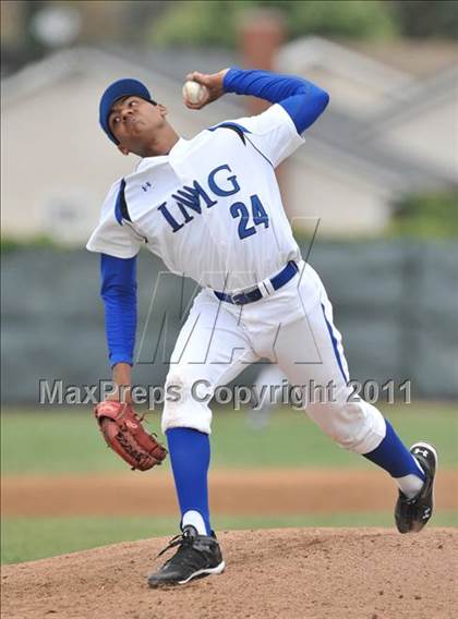 Thumbnail 3 in IMG Academies vs. Sunrise Mountain (Hard 9 National Classic) photogallery.