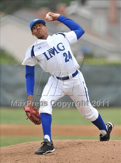 Thumbnail 1 in IMG Academies vs. Sunrise Mountain (Hard 9 National Classic) photogallery.