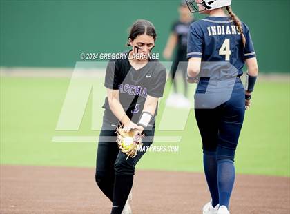 Thumbnail 3 in Paschal [R. L.] vs Keller (UIL 6A Softball Area Game 3) photogallery.