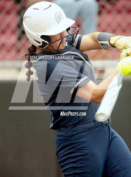 Thumbnail 2 in Paschal [R. L.] vs Keller (UIL 6A Softball Area Game 3) photogallery.