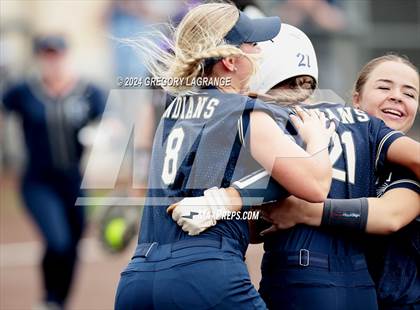 Thumbnail 1 in Paschal [R. L.] vs Keller (UIL 6A Softball Area Game 3) photogallery.