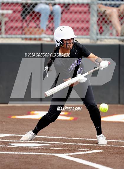 Thumbnail 2 in Paschal [R. L.] vs Keller (UIL 6A Softball Area Game 3) photogallery.