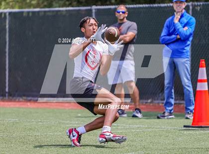 Thumbnail 1 in St. Helena vs St. Vincent de Paul (D1 Bound Academy 7 on 7 Tournament) photogallery.