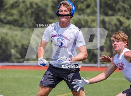 Thumbnail 3 in St. Helena vs St. Vincent de Paul (D1 Bound Academy 7 on 7 Tournament) photogallery.