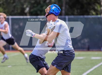 Thumbnail 1 in St. Helena vs St. Vincent de Paul (D1 Bound Academy 7 on 7 Tournament) photogallery.