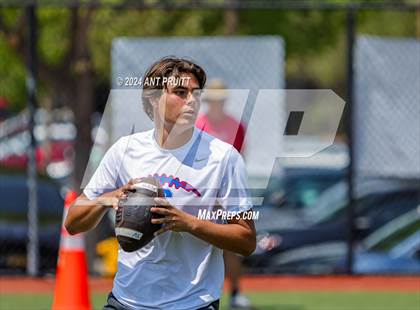 Thumbnail 1 in St. Helena vs St. Vincent de Paul (D1 Bound Academy 7 on 7 Tournament) photogallery.