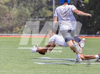 Thumbnail 2 in St. Helena vs St. Vincent de Paul (D1 Bound Academy 7 on 7 Tournament) photogallery.