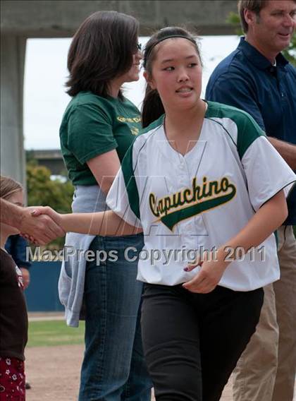 Thumbnail 3 in Capuchino vs. Santa Catalina (CIF CCS D3 Final) photogallery.