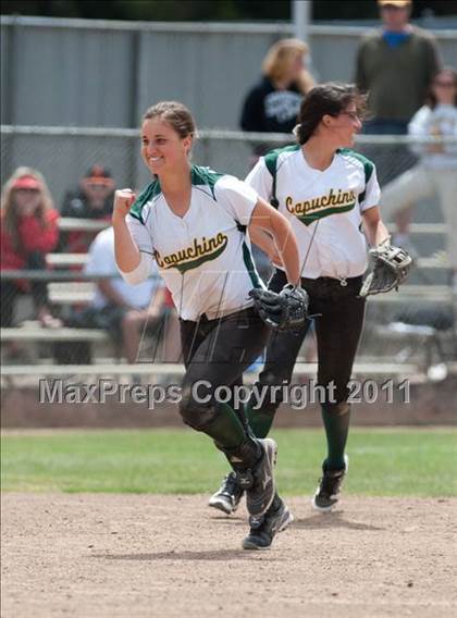 Thumbnail 2 in Capuchino vs. Santa Catalina (CIF CCS D3 Final) photogallery.