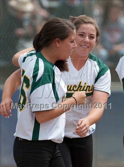 Thumbnail 3 in Capuchino vs. Santa Catalina (CIF CCS D3 Final) photogallery.