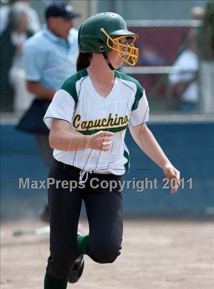 Thumbnail 2 in Capuchino vs. Santa Catalina (CIF CCS D3 Final) photogallery.